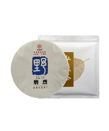 HQZM Puerh Raw Tea Yunnan Old Tree Tea 357g Lincang Mengku Treasure Of Puer Tea