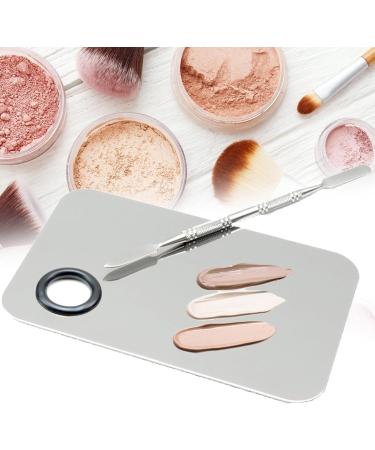 Stainless Steel Mixing Plate - Multifunctional Heart-Shaped Color Palette for Makeup | Smooth Surface Various Shapes - Buy Online on GoSupps.com
