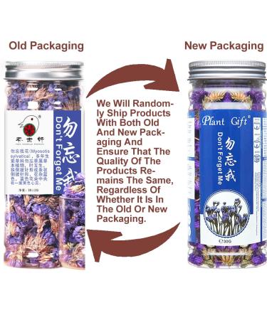 Buy Forget-Me-Not Flower Tea | Dried Myosotis Sylvatica | Herbal Health & Skin Care | 30g | International Shipping - Buy Online on GoSupps.com