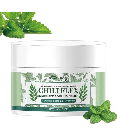 exatta CHILLFLEX Instant Cooling Instant Cooling Instant Cream 100 g Chillflex Cream joint activities throughout the body instant cooling soothing cream for muscles lumbar vertebrae neck