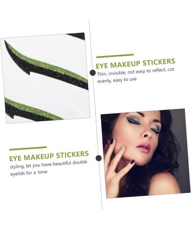 Healeved Healeved 12 Pairs Eyeliner Stickers Reusable Double Eyelid Tapes Eye Makeup Stickers - Buy Online on GoSupps.com