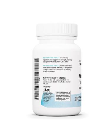 4Life MusculoSkeletal Formula - Supports Muscle, Bone, and Joint Health - With Turmeric, Saw Palmetto, Gotu Kola, and Ginger - 60 Capsules - Buy Online on GoSupps.com