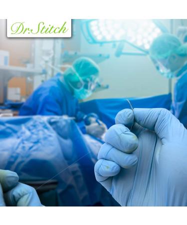 Dr. Stitch Suture Thread and Needle (16PK) - Ideal for Practice, Camping, Survival, Military Tactical Drills, and Medical Settings - Buy Online on GoSupps.com