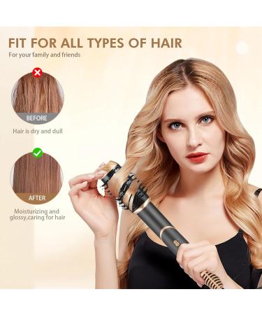 5-in-1 Airstyler Hair Dryer Brush Set - Dry Straighten Curl & Volumize Hair | All Hair Types | Free International Shipping - Buy Online on GoSupps.com