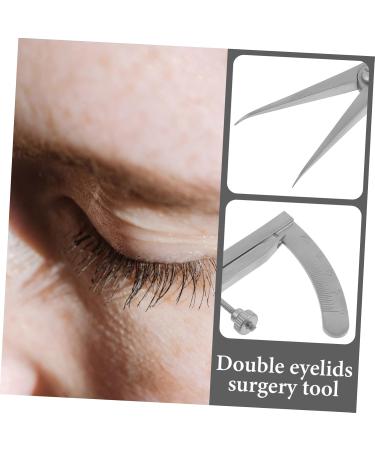 FRCOLOR Orbital Measuring Device Tools Stainless Steel Eye Gauge Stainless Steel Double Eye Gauge Eyelid Surgery Ruler Double Eyelid Measuring Eye Metal Gauge Positioning Ruler Cosmetic - Buy Online on GoSupps.com