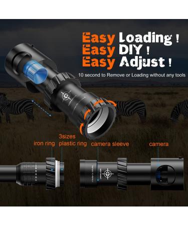 Bestsight DIY Digital Night Vision Scope for Rifle Hunting - Camera with 5 Portable Display Screen - Buy Online on GoSupps.com