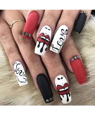 Stardo Halloween Nail Art Stickers - 12pcs Skull, Bone, Rose Anime Water Decals for Manicure Design - Buy Online on GoSupps.com