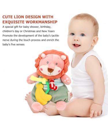 Baby Lion Teether - Adorable Lion Design for Newborns | Ideal for Home & Preschool Education | Safe & BPA-Free - Buy Online on GoSupps.com