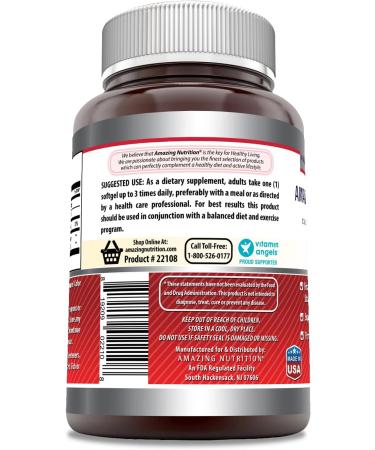 Amazing Formulas CLA Supplement - 1250 Mg Conjugated Linoleic Acid Softgels | Non-GMO Gluten-Free Made in USA | 240 Count - Shop Now - Buy Online on GoSupps.com