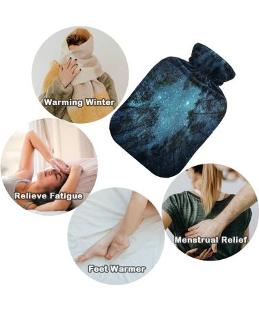 NAANLE Galaxy Tree of Life Hot Water Bottle - 2L Transparent Heating & Cooling Therapy for Back Pain Relief - Buy Online on GoSupps.com