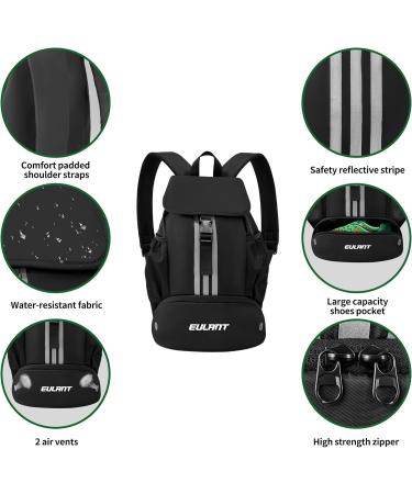 Eulant Waterproof Multifunction Football Backpack with Shoe Compartment - Ideal for Sports Camping Beach & Yoga - Dry Wet Separation - Buy Online on GoSupps.com