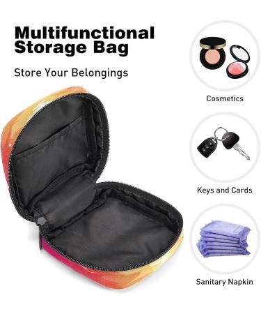 GIAPB Period Bag - Sanitary Napkin Storage & Travel Makeup Pouch - Beach Dolphin Color4315 - Buy Online on GoSupps.com