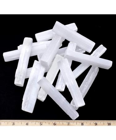 DANCING BEAR Black Tourmaline & Selenite Combo Pack - 1 LB Each | Healing Crystals for Good Vibes | Cleansing Energy | Made in USA - Buy Online on GoSupps.com