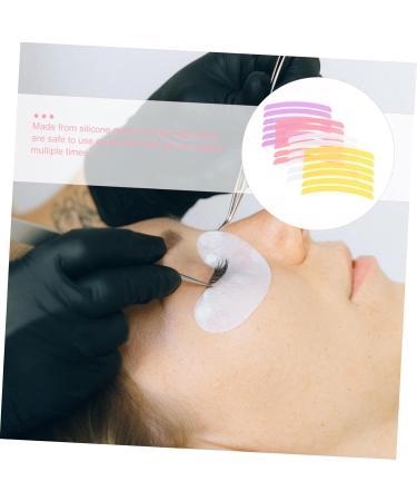 Beatifufu 12 Pairs Eyelash Tape Lash Lifting Supplies Silicone Eyelash Lift Rods Lash Lifting Rods Lash Lift Perming Stripes Eyelash Perming Tool Eyelash Lift Pads Lash Lifting Tool - Buy Online on GoSupps.com