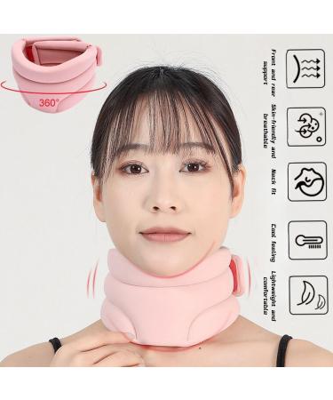 JIAZHOUHB Orthopedic Memory Foam Neck Support Pillow - Travel Essential for Restful Sleep | Black Color - Buy Online on GoSupps.com