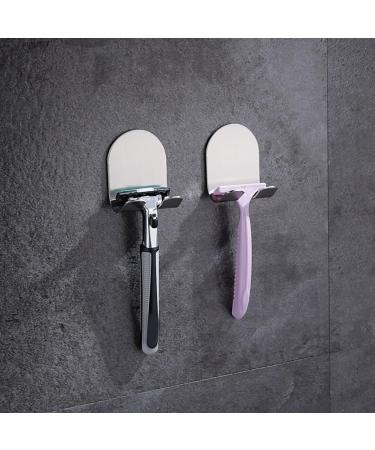 Buy Cabilock 6 Pcs Metal Razor Holder Hook - Stainless Steel 304 Wall Stand for Bathroom & Key Accessories - Buy Online on GoSupps.com