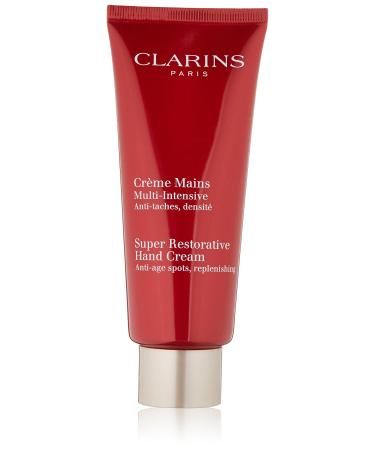 Clarins Super Restorative Hand Cream | Anti-Aging | Targets Dark Spots and Wrinkles | Promotes Youthful-Looking Hands Immediately and Over Time | Shea and Mango Butters Nourish  Soften and Smoothe - Buy Online on GoSupps.com
