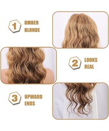 Ponytail Extension Synthetic Long Wavy Ponytail Extensions for Black Women Omber Blond Ash Brown Drawstring Ponytail Clip in Hairpiece Ponytail Hair Extension(Color:Dark grey) - Buy Online on GoSupps.com