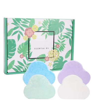 4 pieces of moisturizing essential oil bathing salt ball refreshing plant extract salt ball gift set the best birthday gift idea for women girlfriend woman