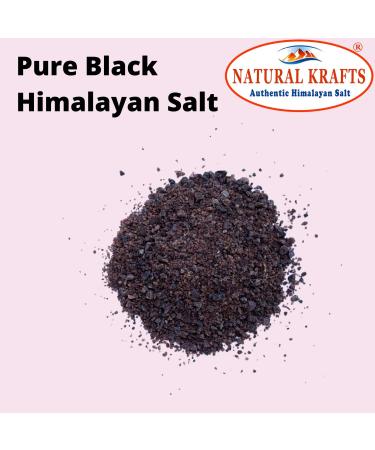 Himalayan Black Salt - Kala Namak Coarse - 500g Kala Namak - Contains 84+ Minerals - Perfect for Cooking - Buy Online on GoSupps.com