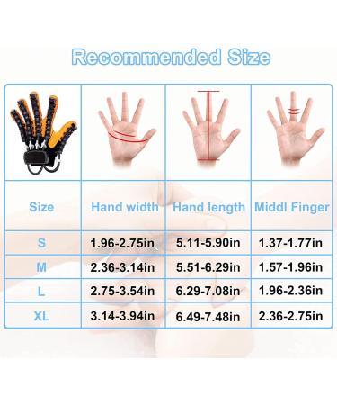 Rehabilitation Robot Gloves Hemiplegia Finger Rehabilitation Trainer Finger Orthosis for Arthritis Stroke Hemiplegia Patient(Size:S Color:Right Hand) Small Right hand - Buy Online on GoSupps.com