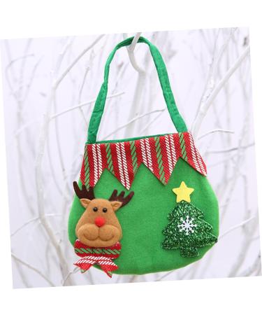 KOMBIUDA Santa Pants Treat Bags 3pcs Christmas Bag Candy Bags Goodie Bag Christmas Candy Bag Cloth Bags Holiday Bag - Buy Online on GoSupps.com