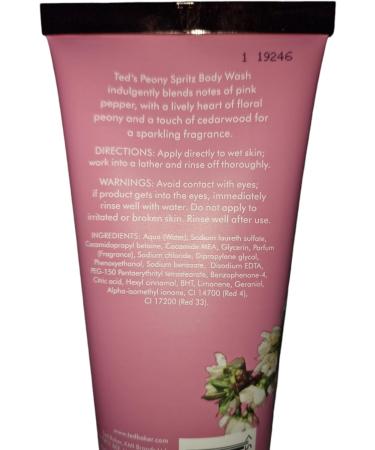 Ted Baker Peony Spritz Body Wash 200ml - Buy Online on GoSupps.com