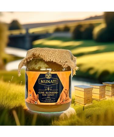 Premium Raw Lime Blossom Honey - Buy Online on GoSupps.com