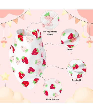 Zainpe 12Pcs Bandana Drool Baby Bibs with Teether Set - Soft Cotton, Machine Washable, Flamingo, Pineapple, Cactus Design - Snap Burp Cloths with Teething Toys for Unisex Infants - Buy Online on GoSupps.com