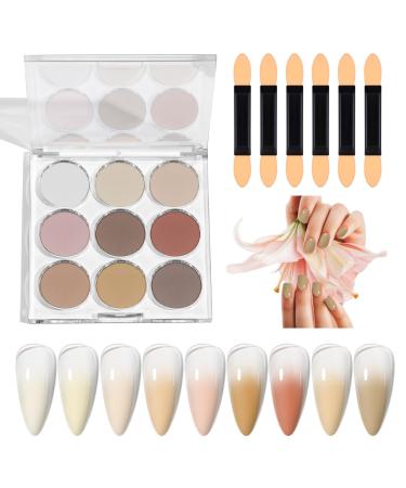 Poudre ongles pigment e | Finition miroir magique brillante Poudre ongles | Art d grad arc-en- D coration DIY pour femmes filles P ques Halloween No l CF03