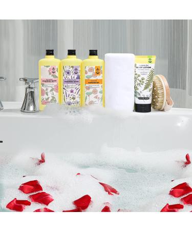 Spa Gift Basket for Women - Relaxing Lavender, Rose, Chamomile, Eucalyptus Scented Self Care Set - Buy Online on GoSupps.com