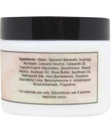 Eclectic Lady Rice Flower & Shea Body Cream | 2oz Handcrafted Lotion with Silk Amino Acids & Vitamin E - Phthalate-Free | Perfect Gift for Women - Buy Online on GoSupps.com