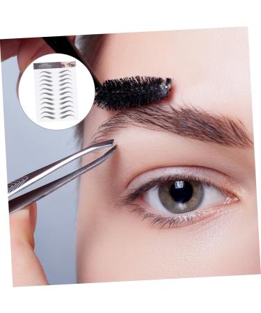 MAGICLULU 36 Sheets Waterproof Eyebrow Stickers Shaping Makeup Sticker Men Hair Transfer Stickers Cosmetic 6d 21x15cmx3pcs Blackx3pcs - Buy Online on GoSupps.com