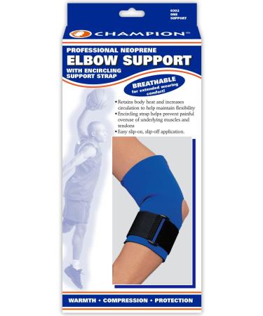 OTC Elbow Support Strap - Neoprene X-Large Black | Best International Shipping - Buy Online on GoSupps.com