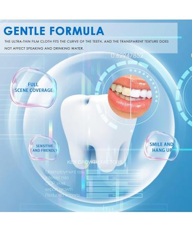 28 Strips(14Pairs) Teeth Whitening Strips Gentle Whitening Tooth Patch Daily Teeth Care Effectively Remove Stains Create Whiter Teeth Suitable for Both Men and Women - Buy Online on GoSupps.com