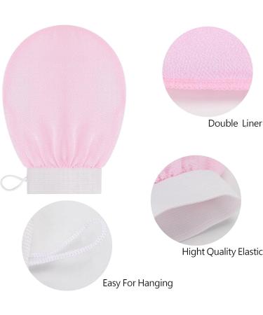 4-Piece Body Exfoliating Gloves Set for Deep Scrubbing and Dead Skin Removal in Shower - Buy Online on GoSupps.com