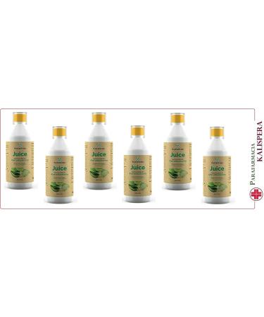 6 JUICE ALOE ARBORESCENS 500 ML ORGANIC VEGAN OK GMO FREE ALLERGEN-FREE NEW PET PACKAGING - Buy Online on GoSupps.com