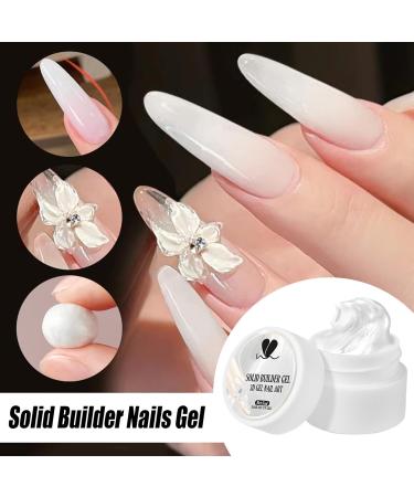  G n rique 3D Nail Sculpting Gel | 3D Solid Nail Sculpting Gel 5ml Non-Sticky Builder Gel for Extensions Sculpting Beginner Professional Women Girls - Buy Online on GoSupps.com