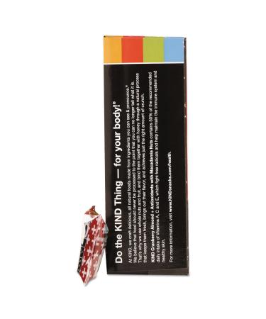 Buy KIND 17211 Plus Nutrition Boost Bar - Cranberry Almond with Antioxidants 1.4 oz 12/Box - International Shipping Available - Buy Online on GoSupps.com