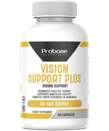 Probase Nutrition Vision Support Plus 60 Capsules 30-Day Supply