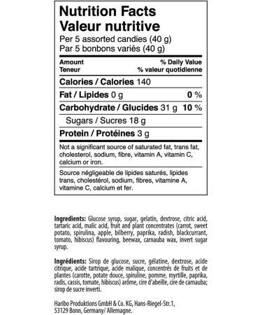 Haribo Twin Snakes Sweet & Sour Gummy Candy 6 Fruity Flavours No Artificial Colours - Pack of 12 Box (175g) - Buy Online on GoSupps.com