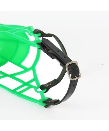 Don Pare Muzzle Model 101 - Light Green | Ideal for Dogs in Kennels Racing & Safety | Amathings - Buy Online on GoSupps.com