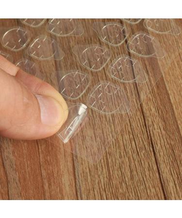 Baugger Nail Stickers | 240Pcs Nail Adhesive Glue Tapes Nail Tabs Clear DIY Manicure Decoration for Fake Nails Tips - Buy Online on GoSupps.com