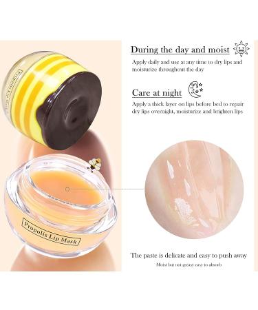 FREEORR Bee Balm Lip Balm Set | Overnight Lip Mask for Repair & Hydration | Moisturizing, Exfoliating Lip Scrub | Prevent Dry, Chapped Lips - Buy Online on GoSupps.com