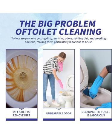 Automatic Powerful Foam Cleaner 2023 Upgrade Foam Cleaner for Toilet Cleaner Foaming for Toilet Foam Cleaner Active Dissolution Toilet Bathroom Cleaners Natural Toilet Cleaner Easy to Use (2Box) - Buy Online on GoSupps.com
