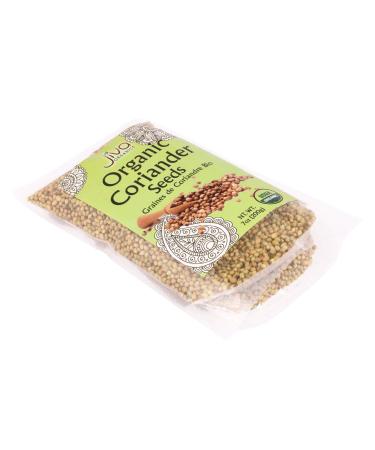 Jiva Organics Organic Coriander Seeds 7 oz (200 g) - Premium Quality Spice - Buy Online on GoSupps.com
