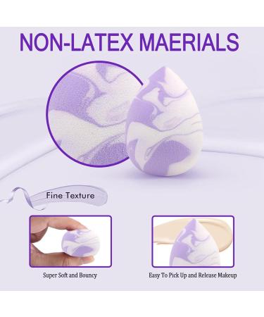 Sponge Powder Puff - Powder Puff Sponge Blender Soft Face Puff with Holder Multi-purpose Beauty Blenders Set for Dry and Wet Use Makeup Puff for Liquid Foundation Bb Cream - Buy Online on GoSupps.com