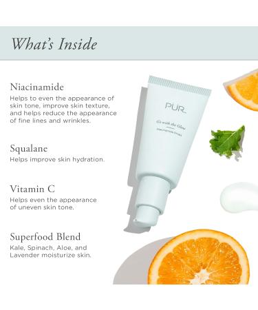 P R Beauty Go with the Glow Niacinamide Drops - Boost Hydration Reduce Redness Vitamin C - Cruelty-Free & Paraben-Free 1 oz | International Shipping - Buy Online on GoSupps.com