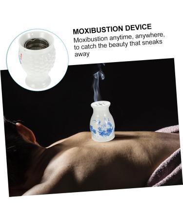 Partykindom 2 STK Moxibustion Devices - Electrical Massage Tools & Ceramic Acupuncture Box for Effective Pain Relief - Buy Online on GoSupps.com