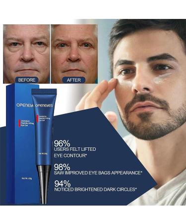 OPENEYES Peptide Lifting Eye Gel - Reduce Puffiness, Dark Circles & Wrinkles (3 Pack) - Buy Online on GoSupps.com